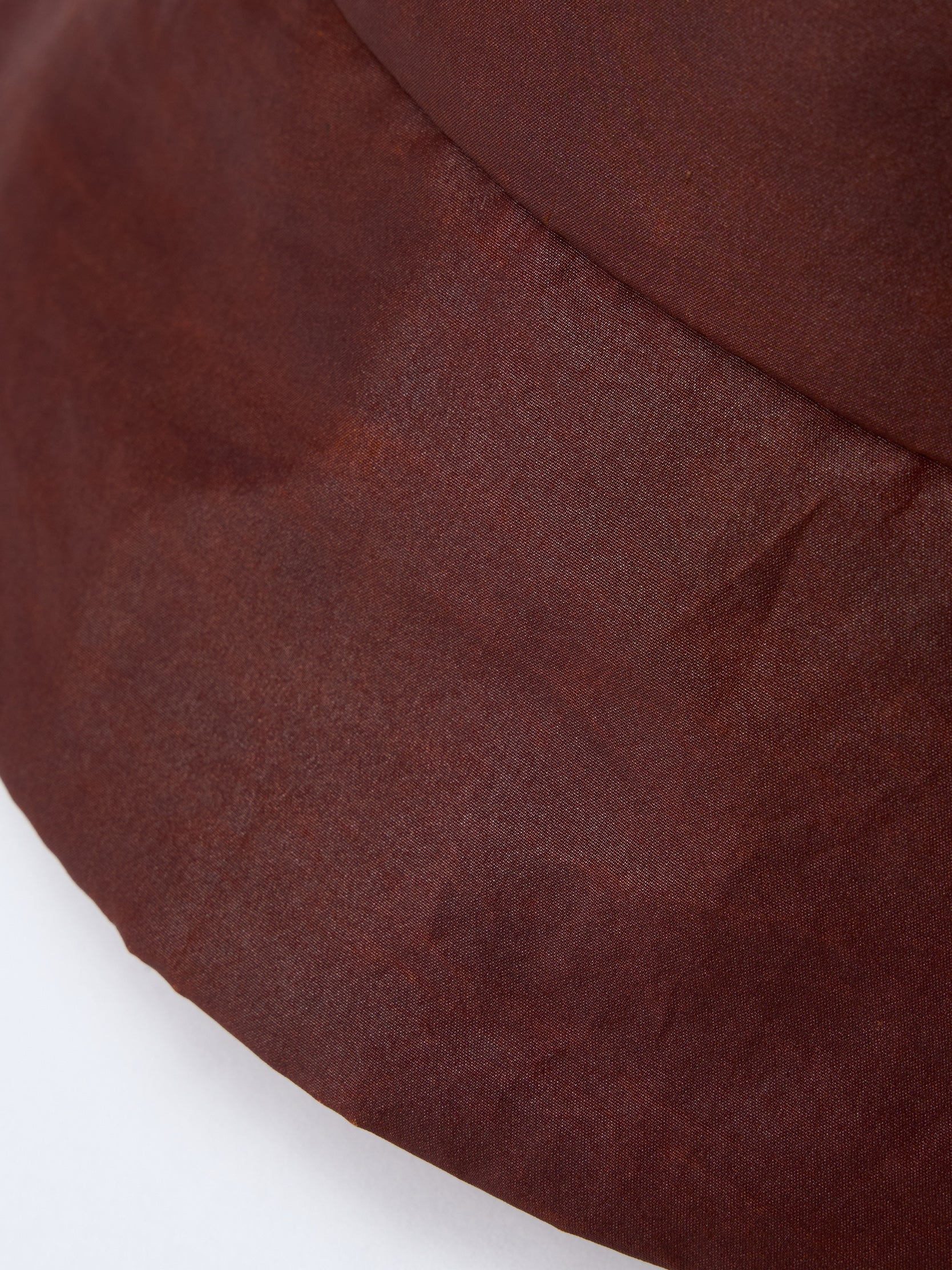 Gambiered canton silk drawstring hat