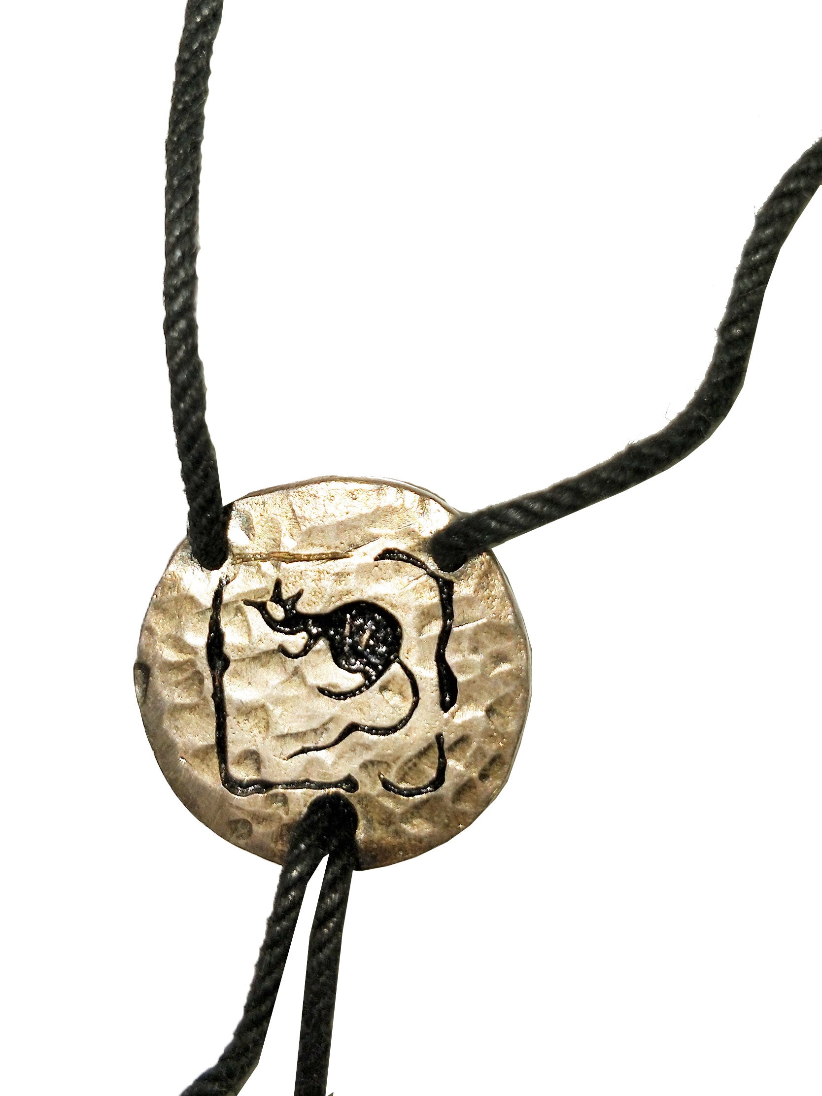 Chinese Zodiac Rat Silver Necklace