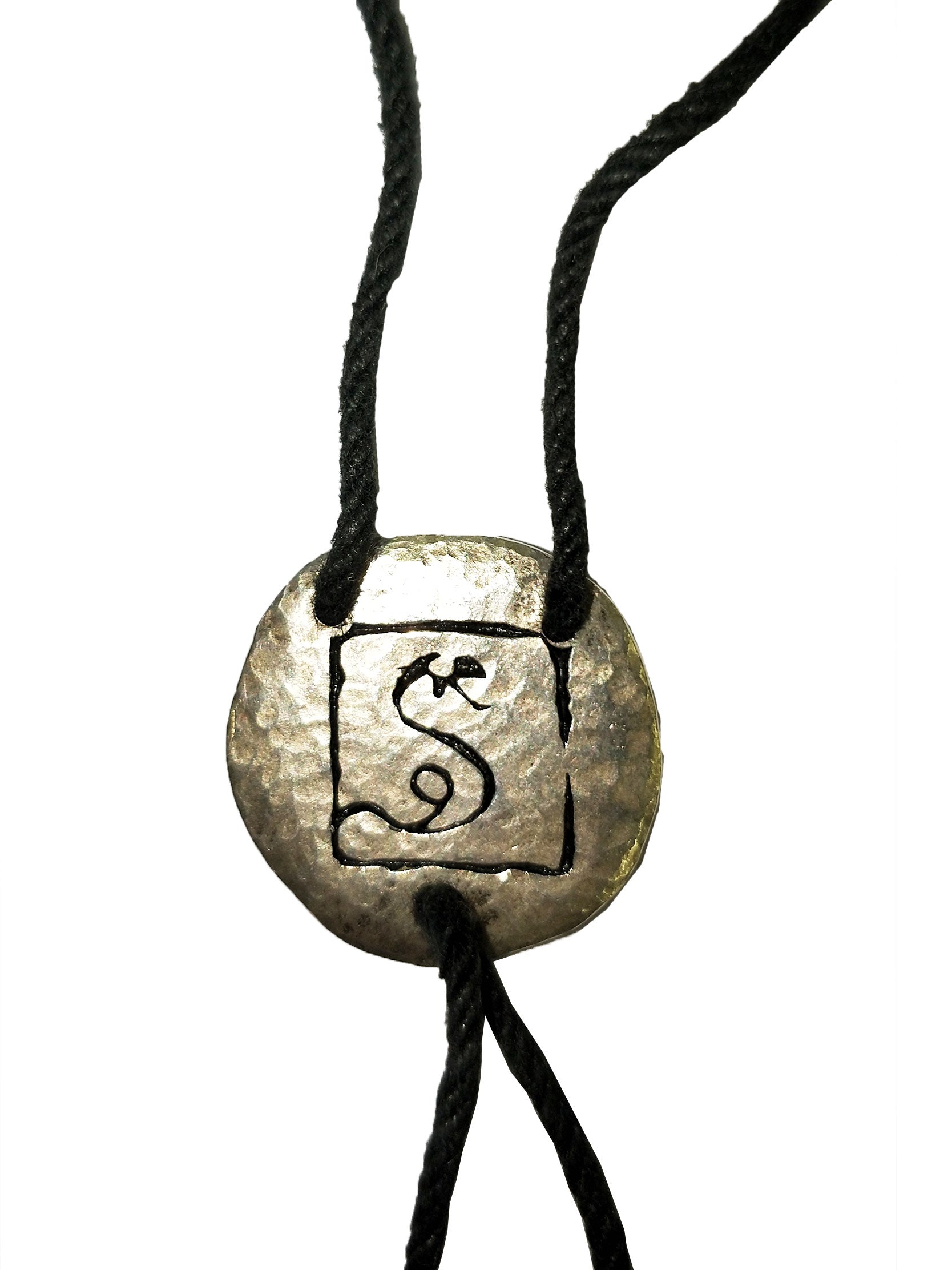 Chinese Zodiac Rat Silver Necklace