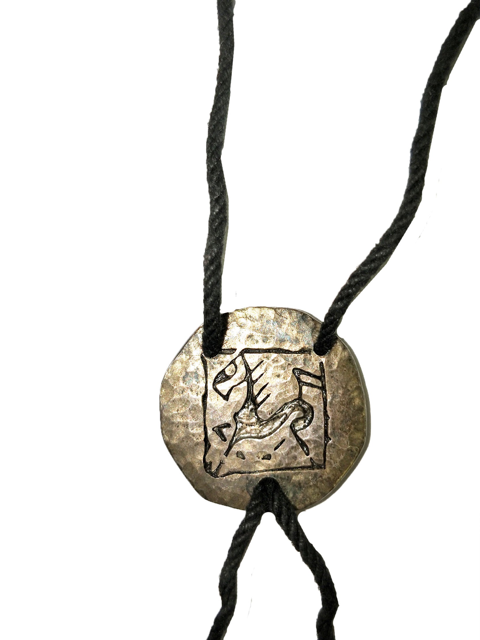 Chinese Zodiac Rat Silver Necklace