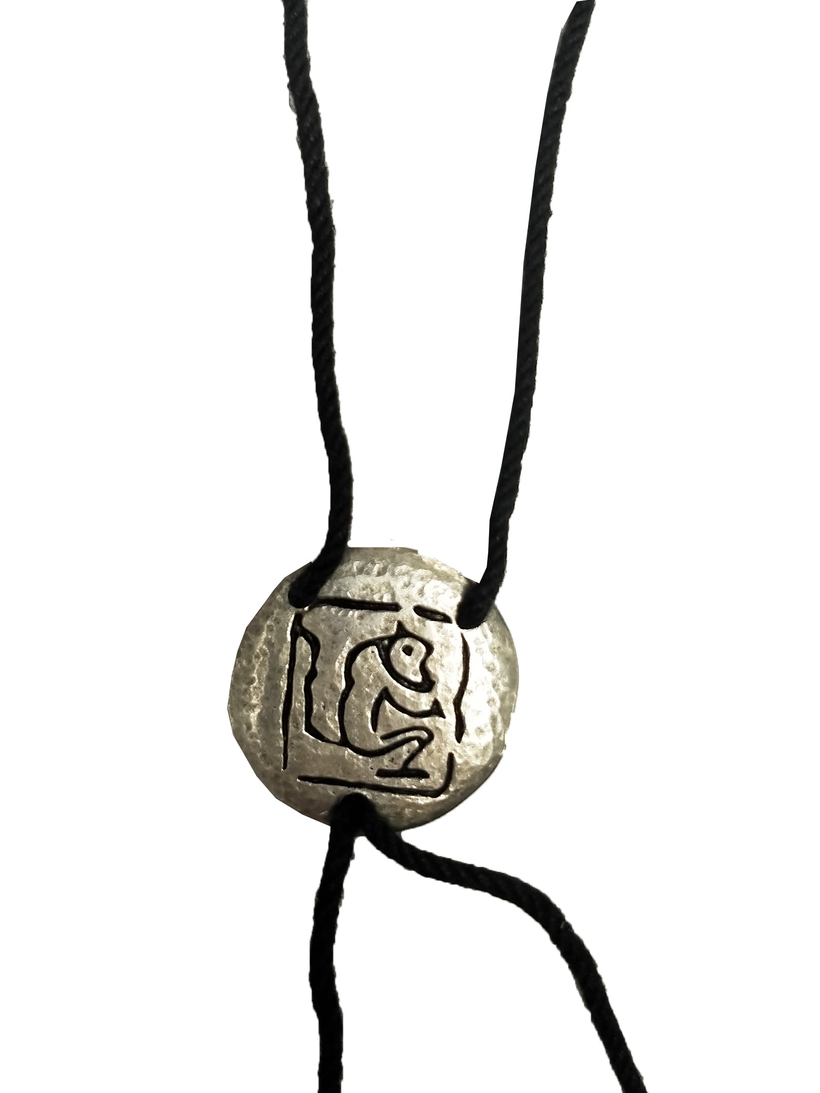 Chinese Zodiac Rat Silver Necklace